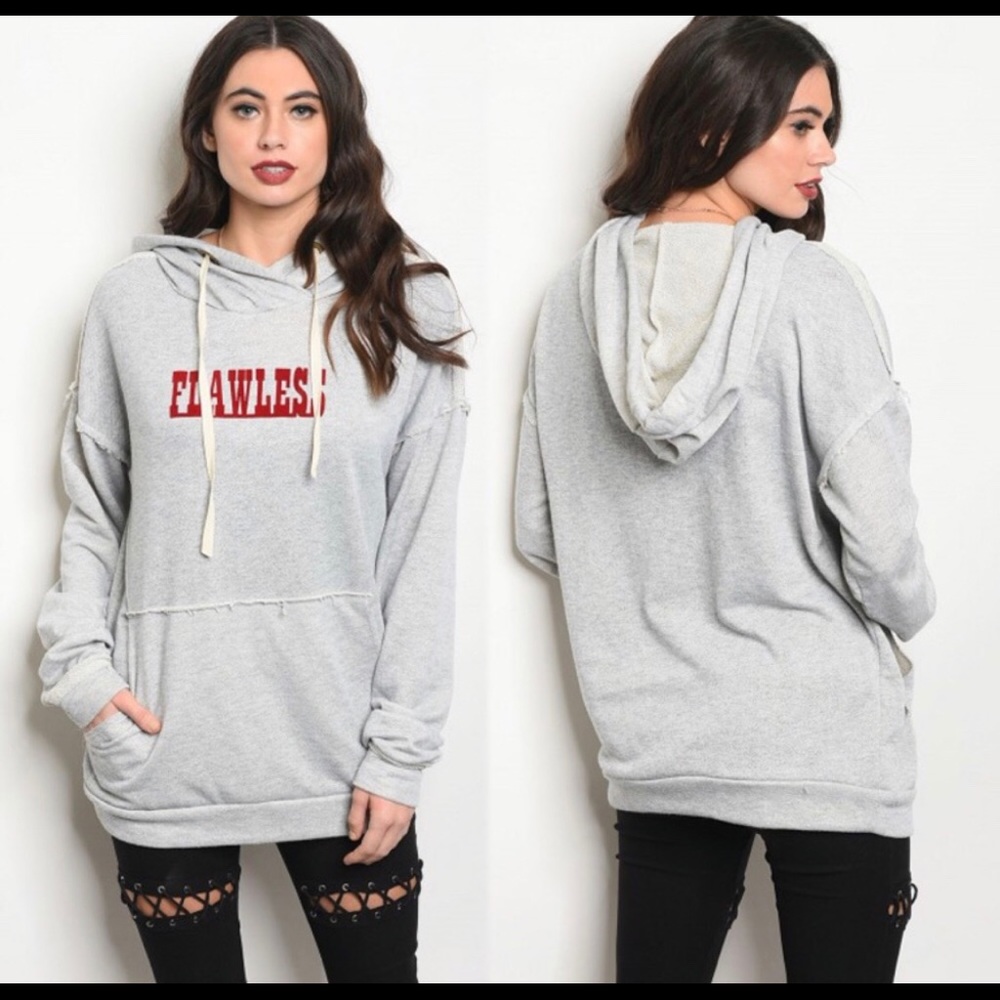 🔥🔥 Gray Flawless Hoodie